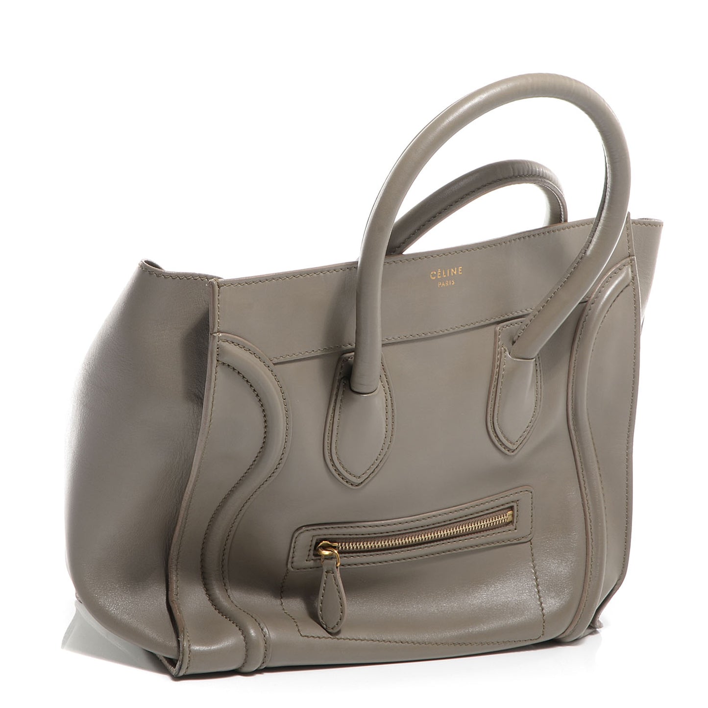 Smooth Calfskin Mini Luggage Souris