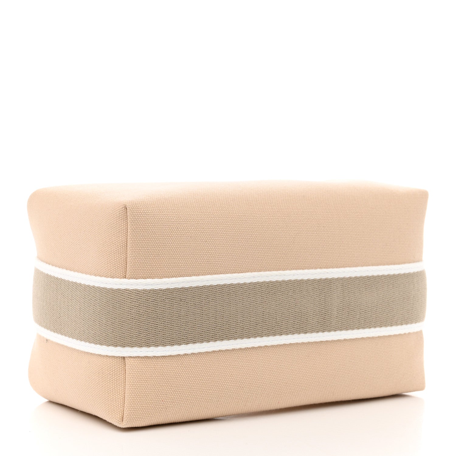 Hermes Canvas Small Bride-A-Brac Pouch Natural 4 of 10