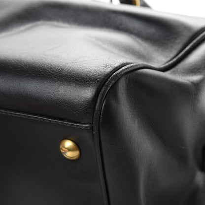 Saint Laurent Calfskin Classic Duffle 6 Black 12 of 19
