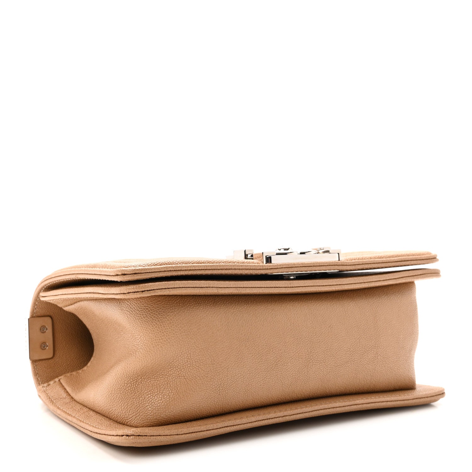 Chanel Caviar Quilted Small Boy Flap Beige 4 of 10