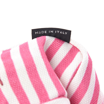 Prada Canvas Canapa Logo Pouch Geranio 7 of 10