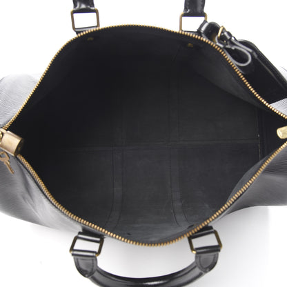 Louis Vuitton Epi Keepall 45 Black 4 of 11