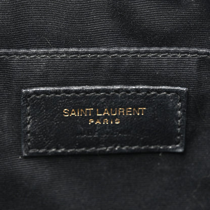 Saint Laurent Calfskin Matelasse Monogram Lou Camera Bag Crema Soft 6 of 18