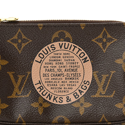 Louis Vuitton Monogram Complice Trunks and Bags Mini Pochette Accessories Beige 8 of 12