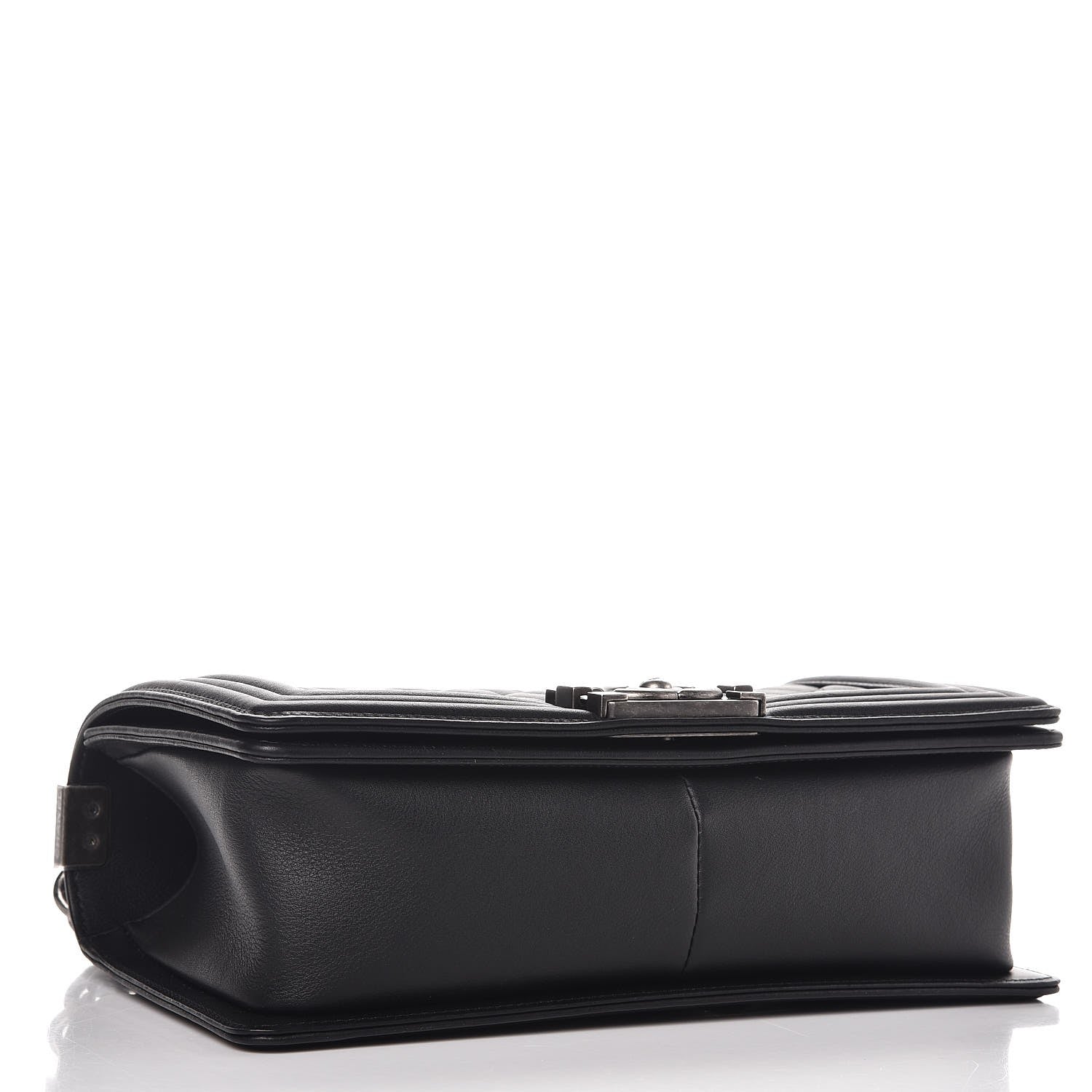 Chanel Calfskin Quilted Medium Boy Flap Black 4 of 8
