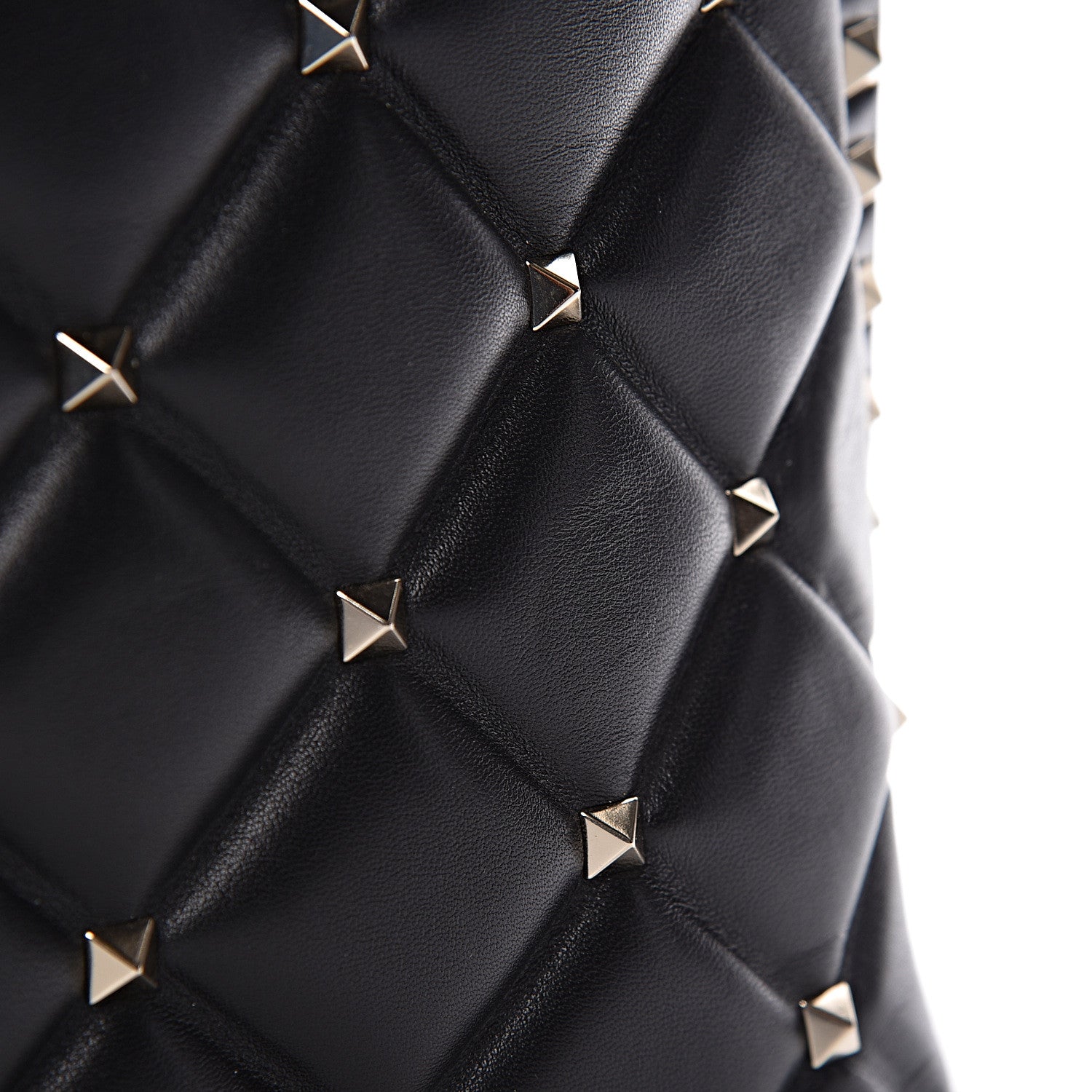 Valentino Garavani Nappa Candystud Shoulder Bag Black 16 of 24