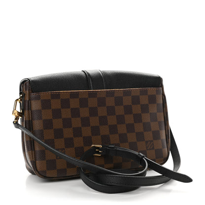 Louis Vuitton Damier Ebene Clapton Black 3 of 9