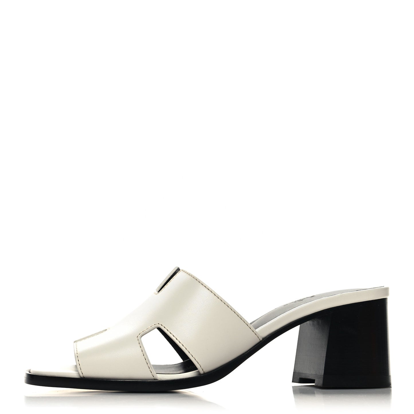 Calfskin Helia Sandals 39 White