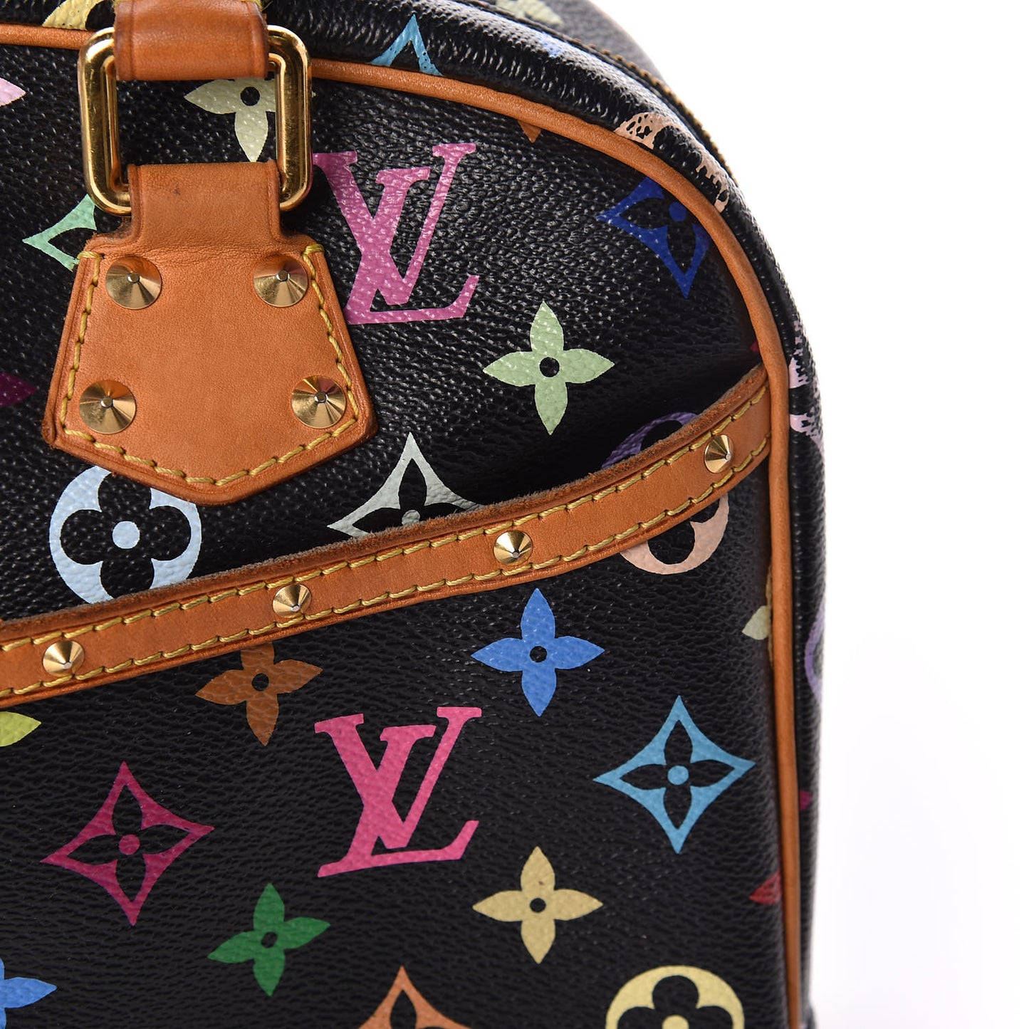 Monogram Multicolor Trouville Black