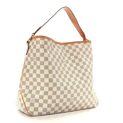 Louis Vuitton Damier Azur Delightful MM Pink 3 of 8