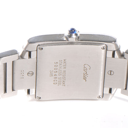 Cartier Stainless Steel 25mm Tank Francaise Quartz Watch 3 of 6