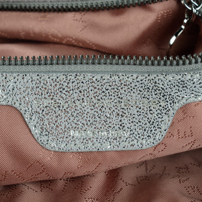 Stella McCartney Eco Suede Fringe Falabella Tote Platinum 6 of 8