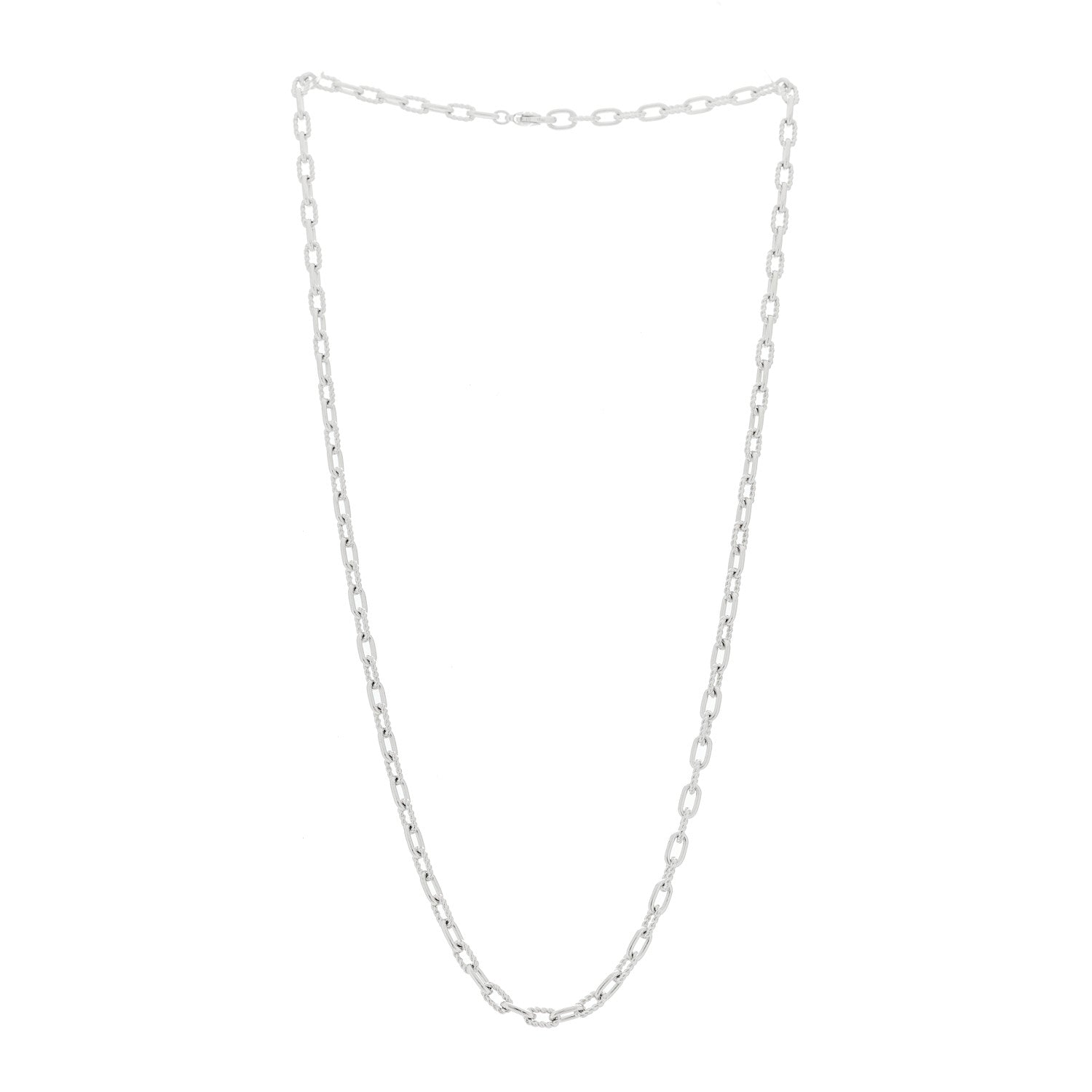 David Yurman Sterling Silver 3mm Madison Chain Necklace 3 of 5