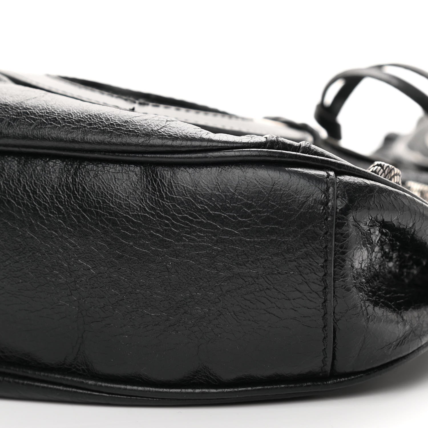 Balenciaga Agneau Arena Le Cagole Shoulder Bag XS Black 10 of 10