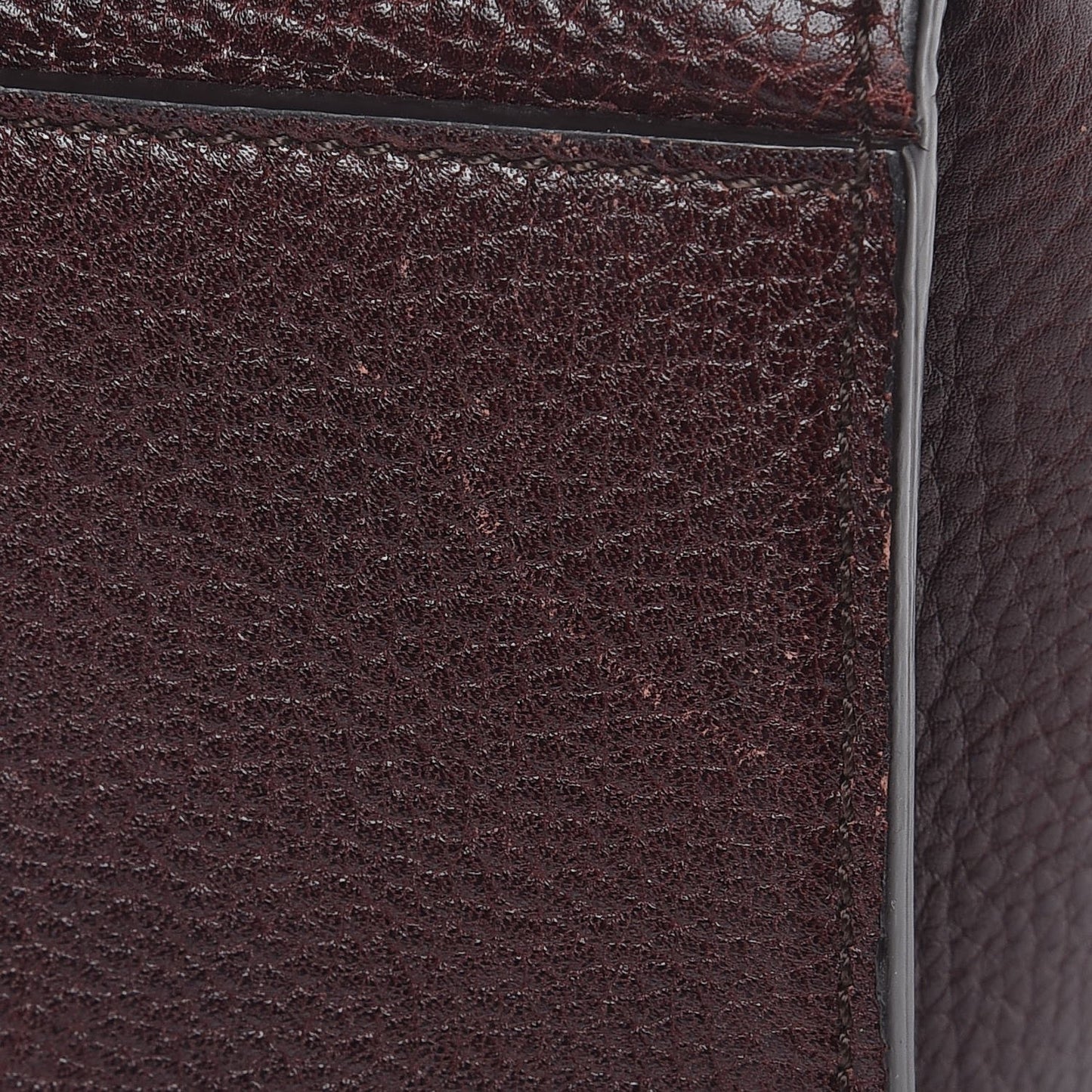 Natural Grain Calfskin New Bayswater Oxblood