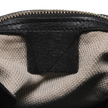 Gucci Pebbled Calfskin Medium Soho Chain Shoulder Bag Black 7 of 11