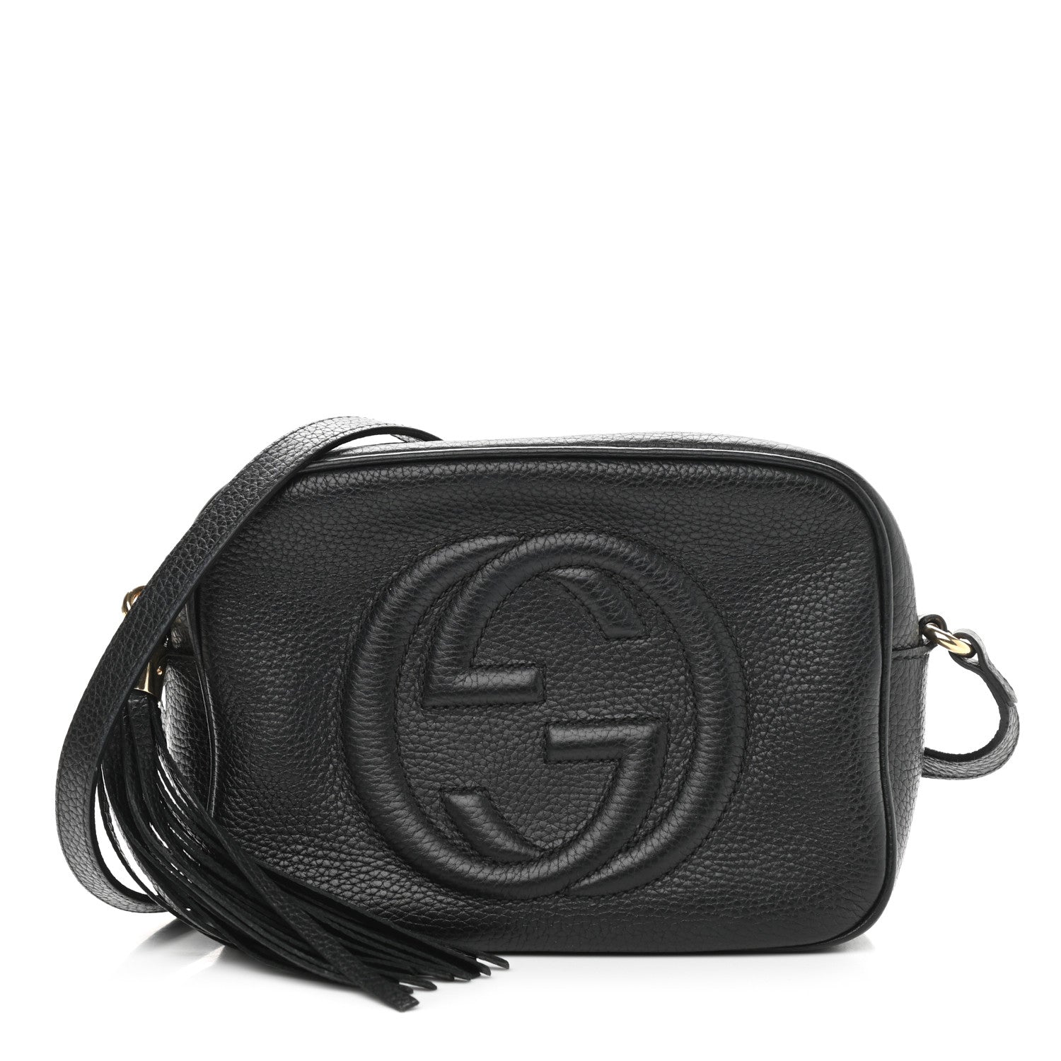 Gucci Pebbled Calfskin Small Soho Disco Bag Black 1 of 14