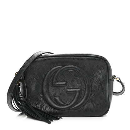 Gucci Pebbled Calfskin Small Soho Disco Bag Black 1 of 14