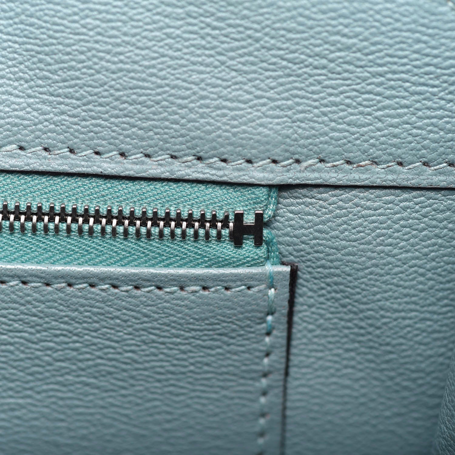 Hermes Matte Alligator Birkin 35 Ciel 15 of 33