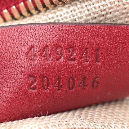 Gucci Microguccissima Small Bree Tote Red 7 of 11