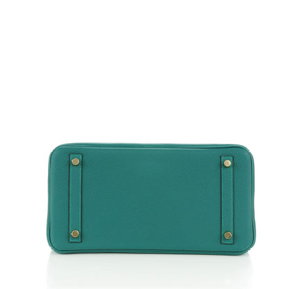 Hermes Togo Birkin 30 Malachite 6 of 22