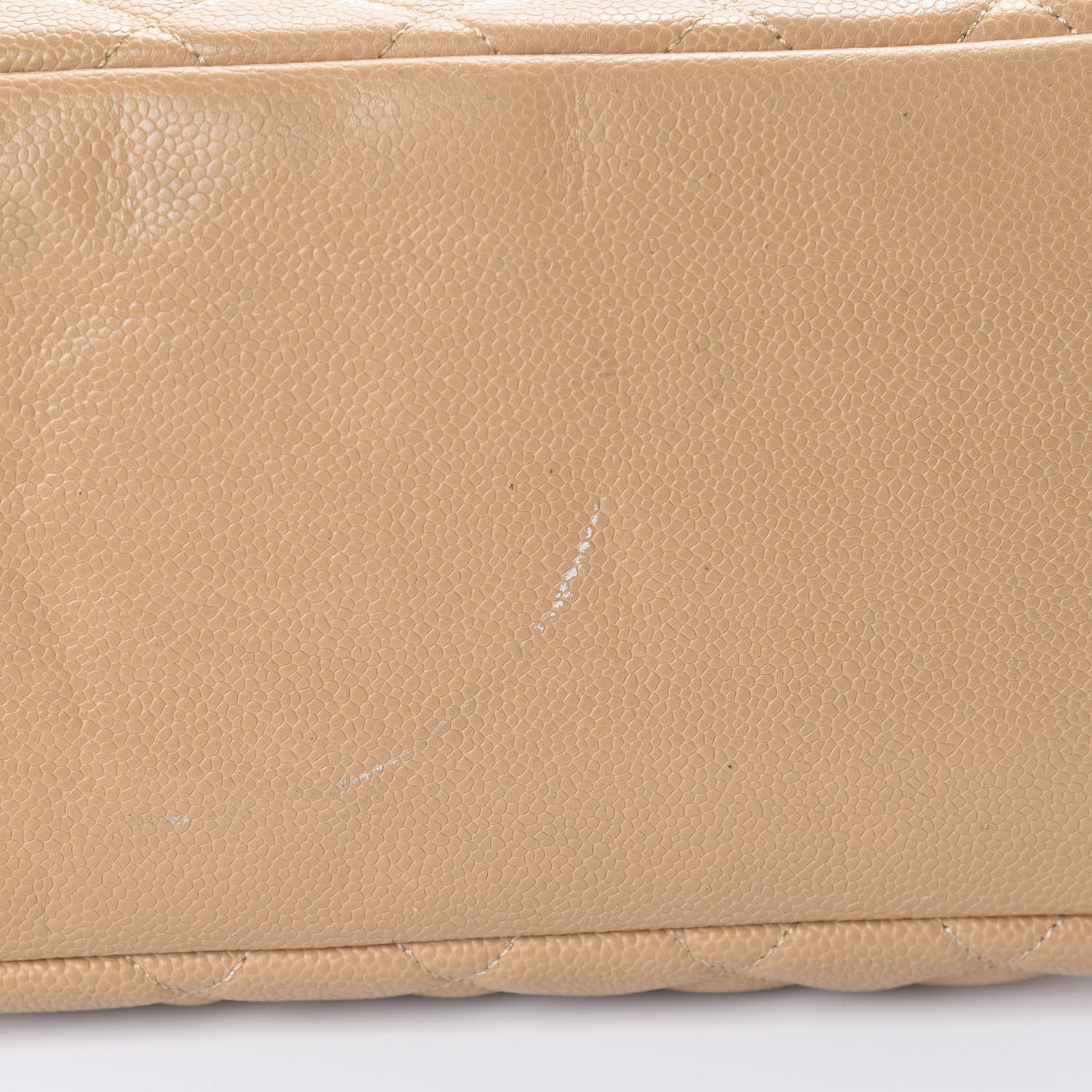 Chanel Caviar Quilted Grand Shopping Tote GST Beige 11 of 15