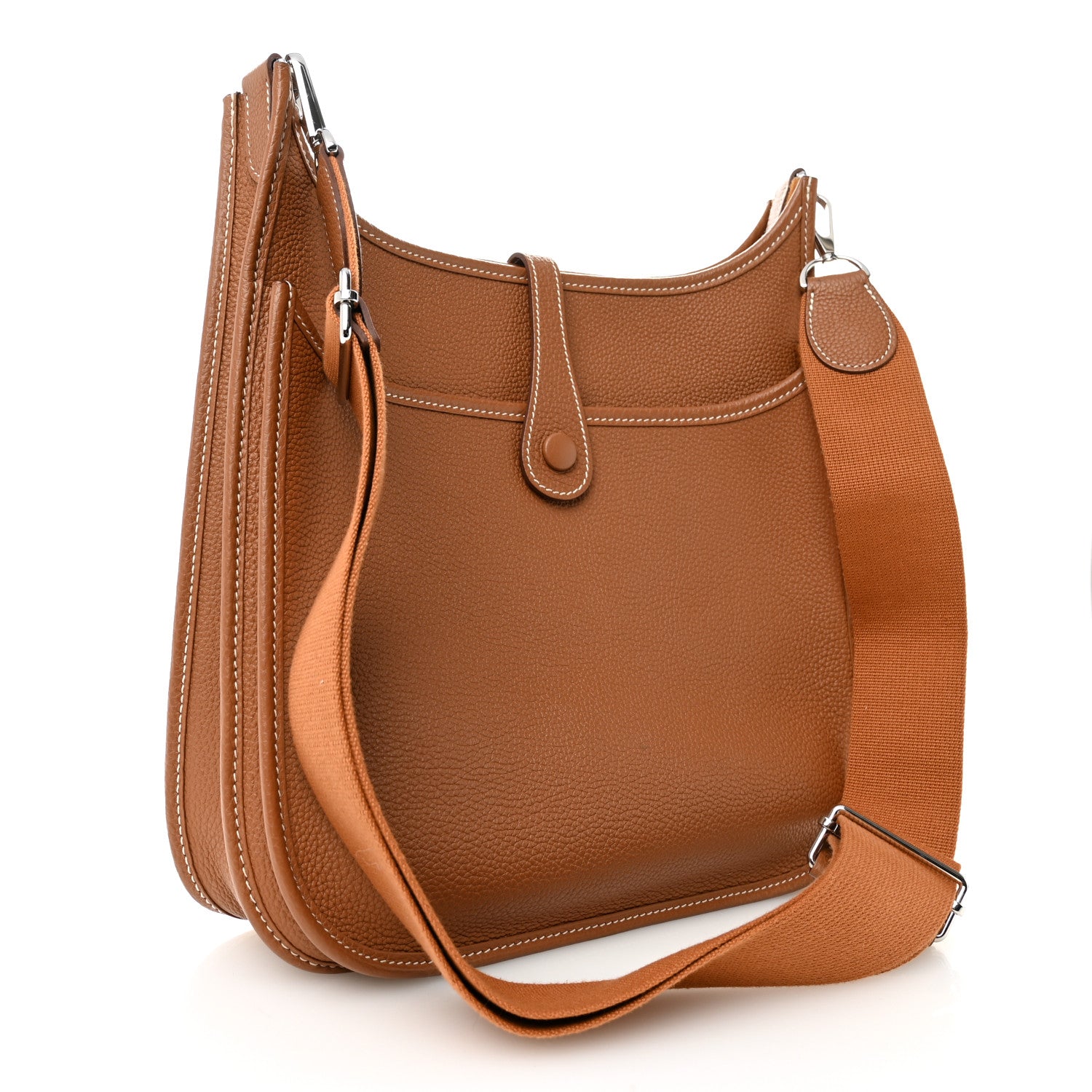 Hermes Taurillon Clemence Evelyne III PM Gold 3 of 10