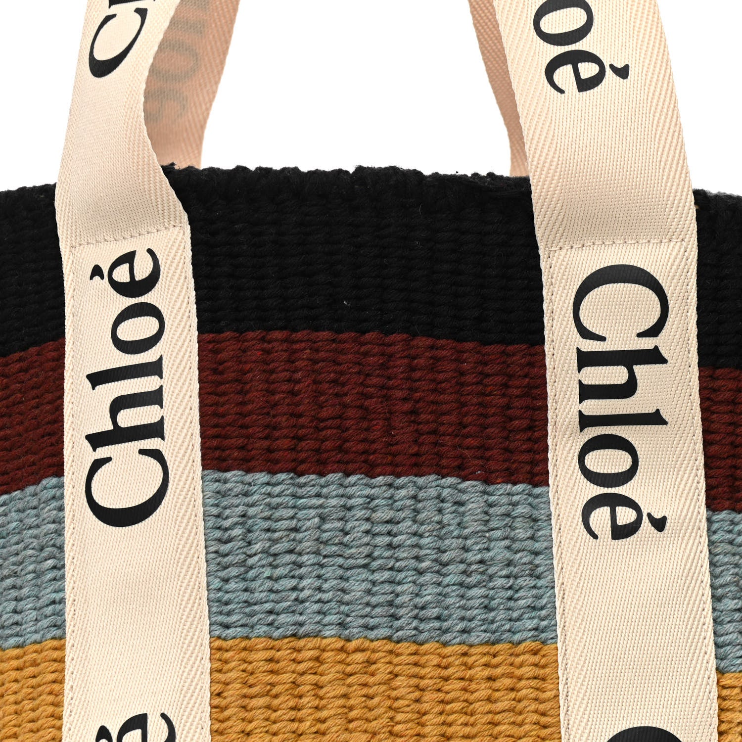 Chloe X MIFUKO Woven Large Woody Basket Tote Multicolor 7 of 11