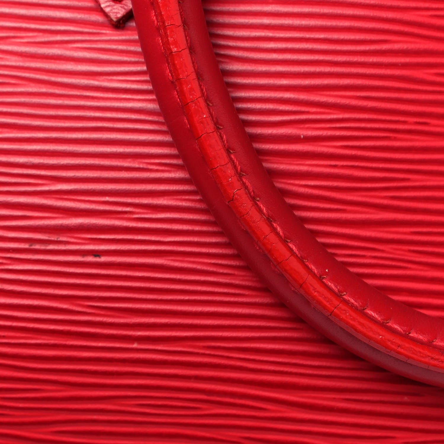 Louis Vuitton Epi Speedy 30 Castillan Red 17 of 23