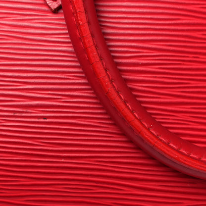 Louis Vuitton Epi Speedy 30 Castillan Red 17 of 23