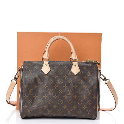 Louis Vuitton Monogram Speedy Bandouliere 30 12 of 12