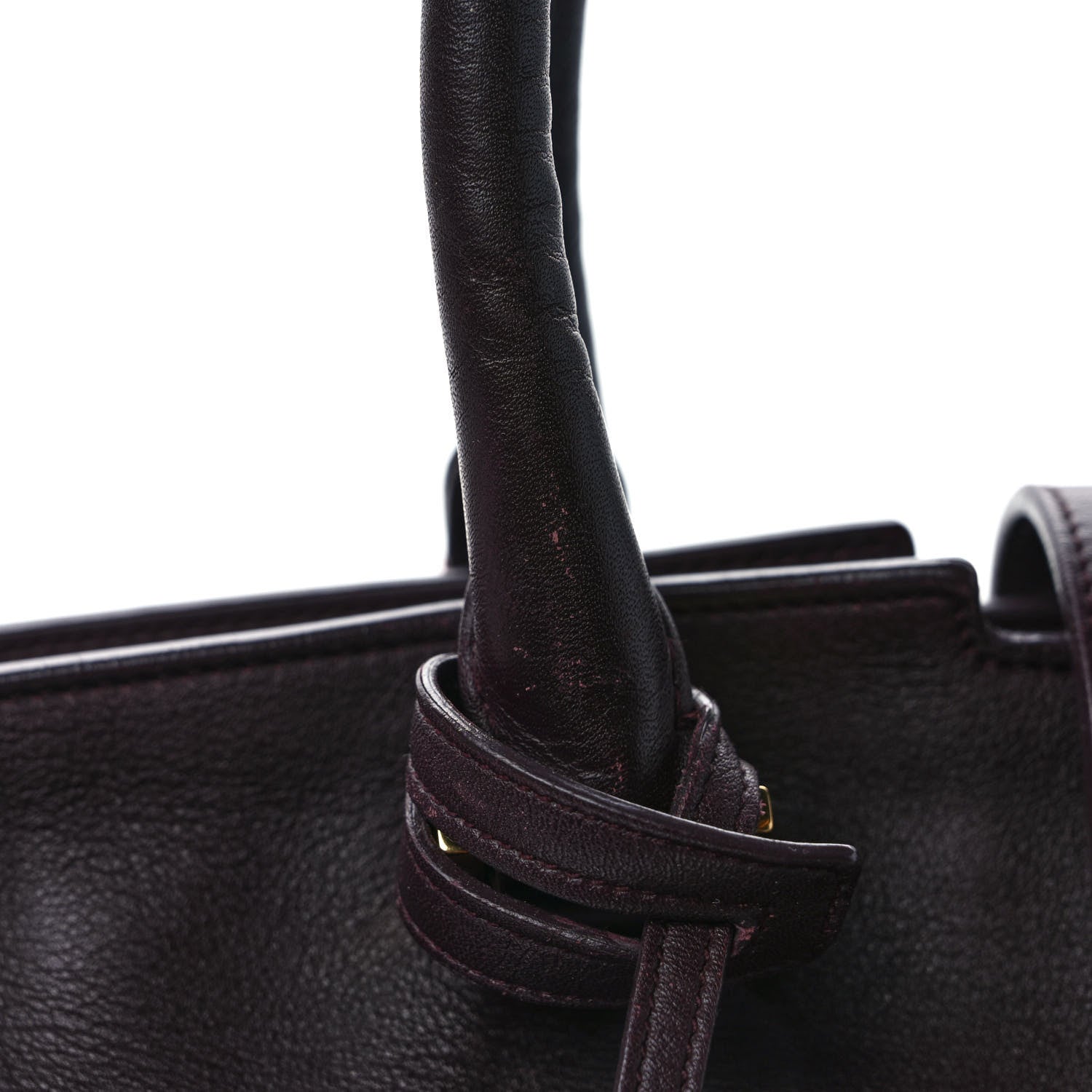 Saint Laurent Calfskin Medium Classic Y Cabas Bordeaux 13 of 13