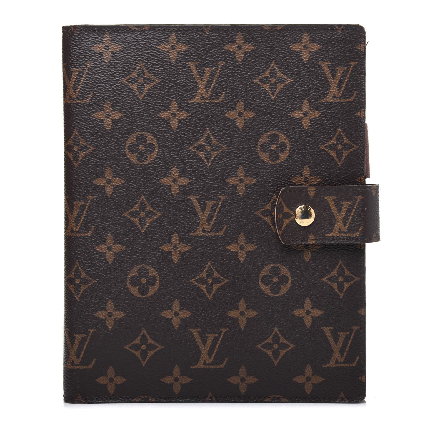 Monogram Large Ring Agenda Cover