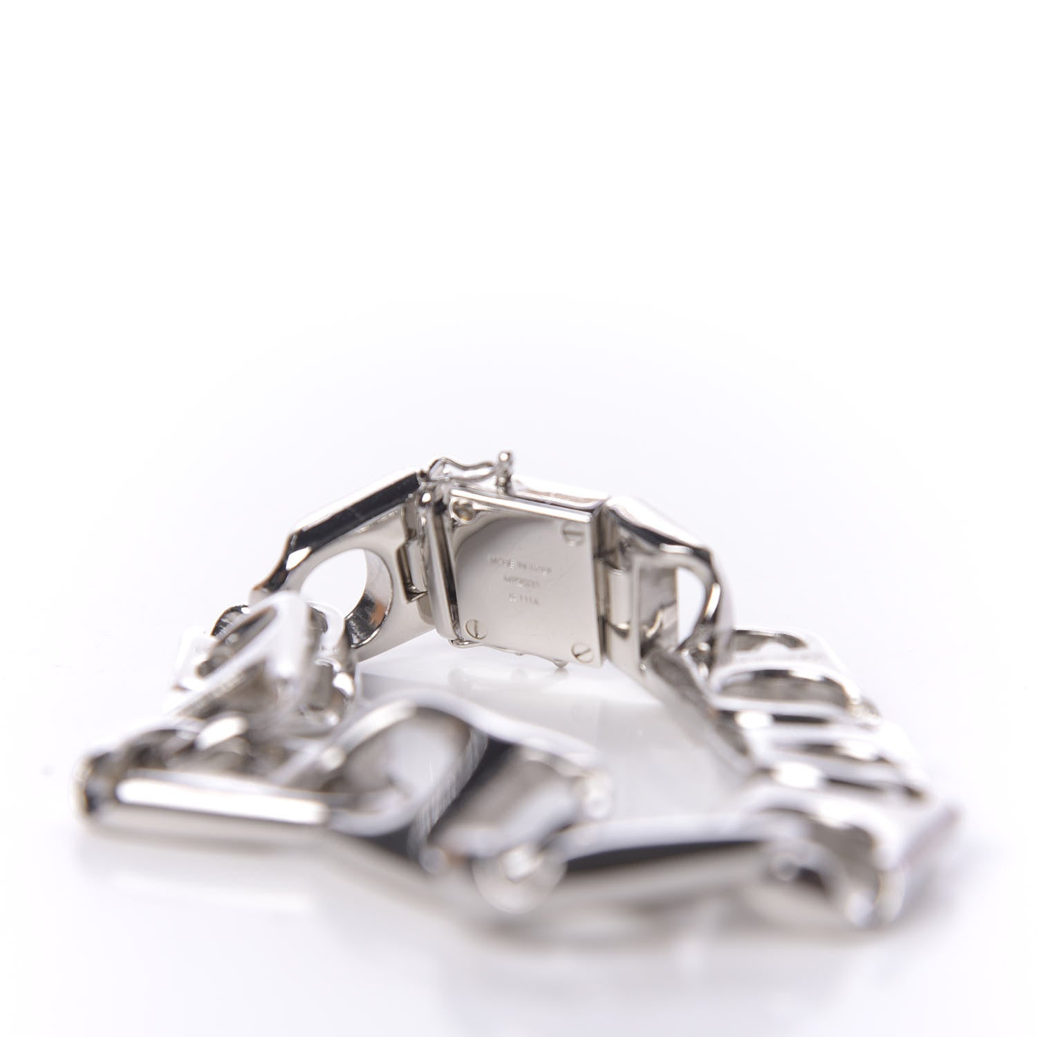 Louis Vuitton Metal Chain Bracelet Silver 4 of 7