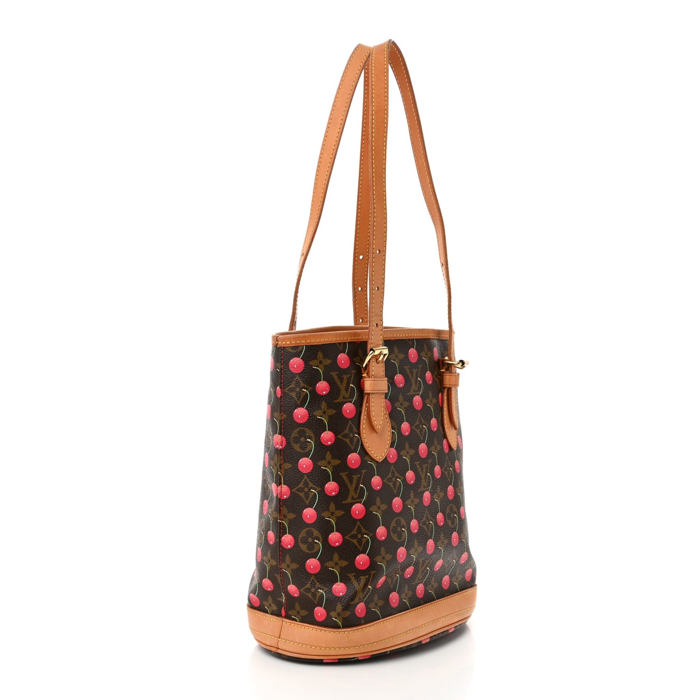 Monogram Cerises Bucket Bag