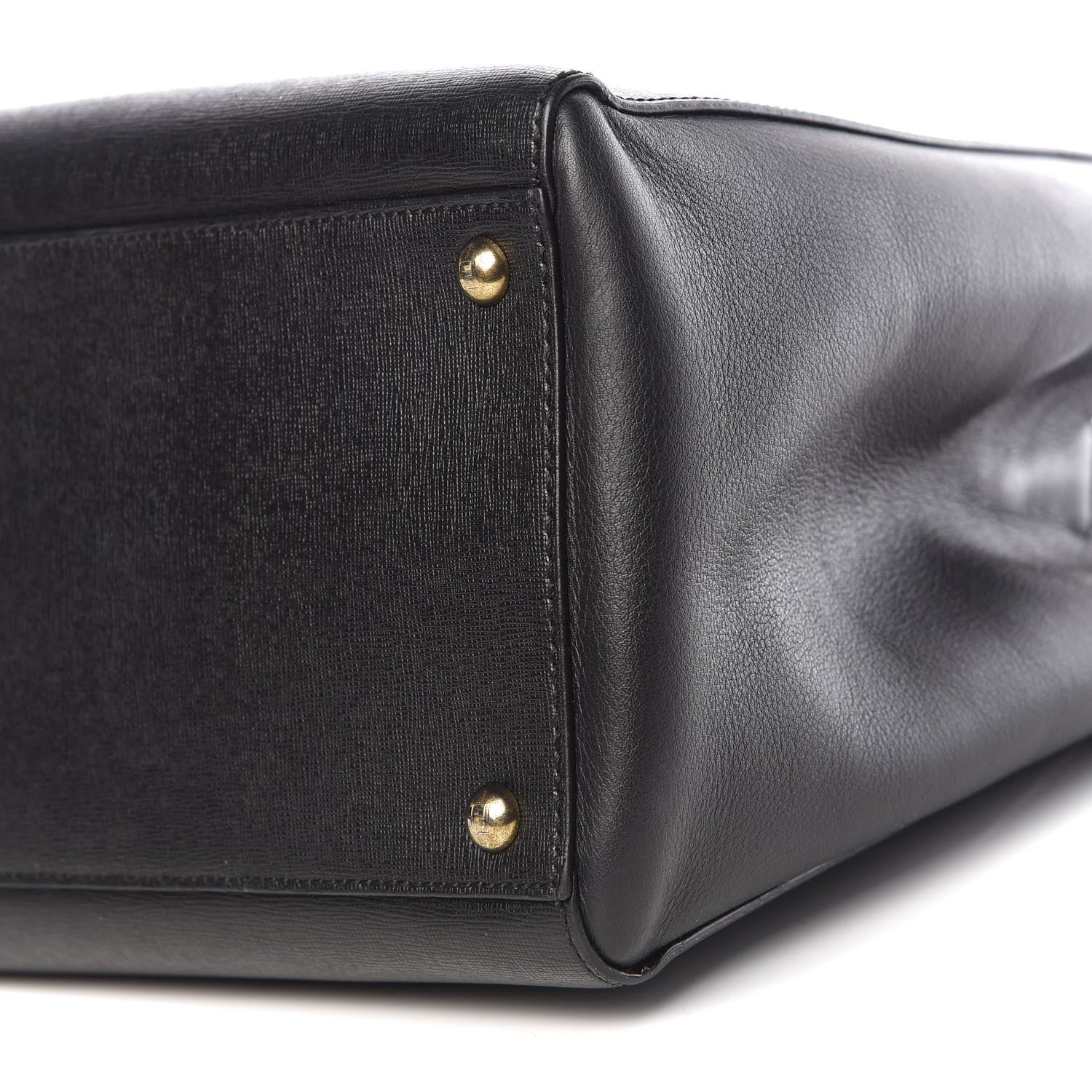 Fendi Vitello Elite Regular 2Jours Tote Black 17 of 18