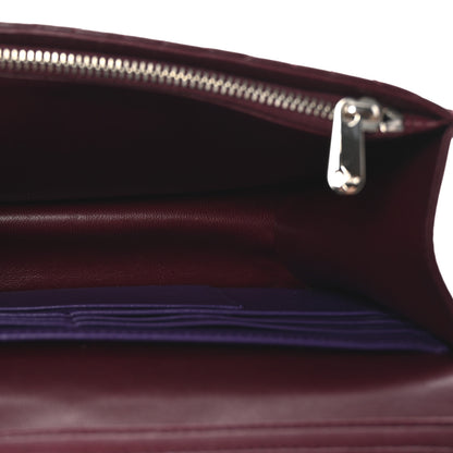 Christian Dior Lambskin Cannage Miss Dior Promenade Pouch Plum 5 of 11