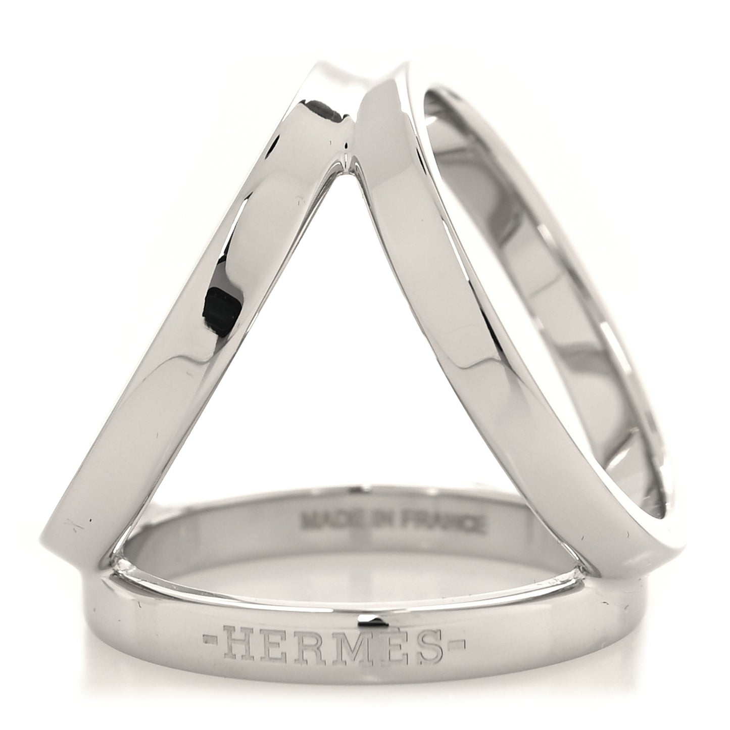 Palladium Trio Scarf Ring