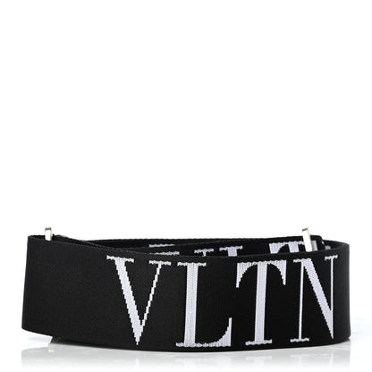 Valentino Garavani Canvas VLTN Strap Black 2 of 4