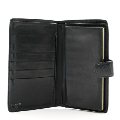 Chanel Caviar Timeless CC Zipped Pocket Wallet Black 5 of 12