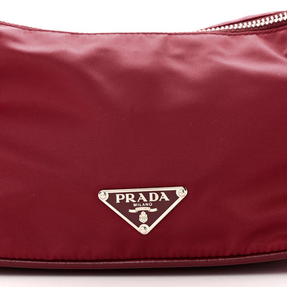 Prada Tessuto Nylon Small Shoulder Bag Red 8 of 13