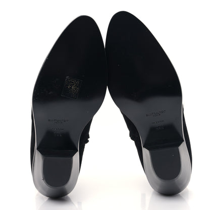 Saint Laurent Suede Chelsea Boots 38.5 Black 5 of 9