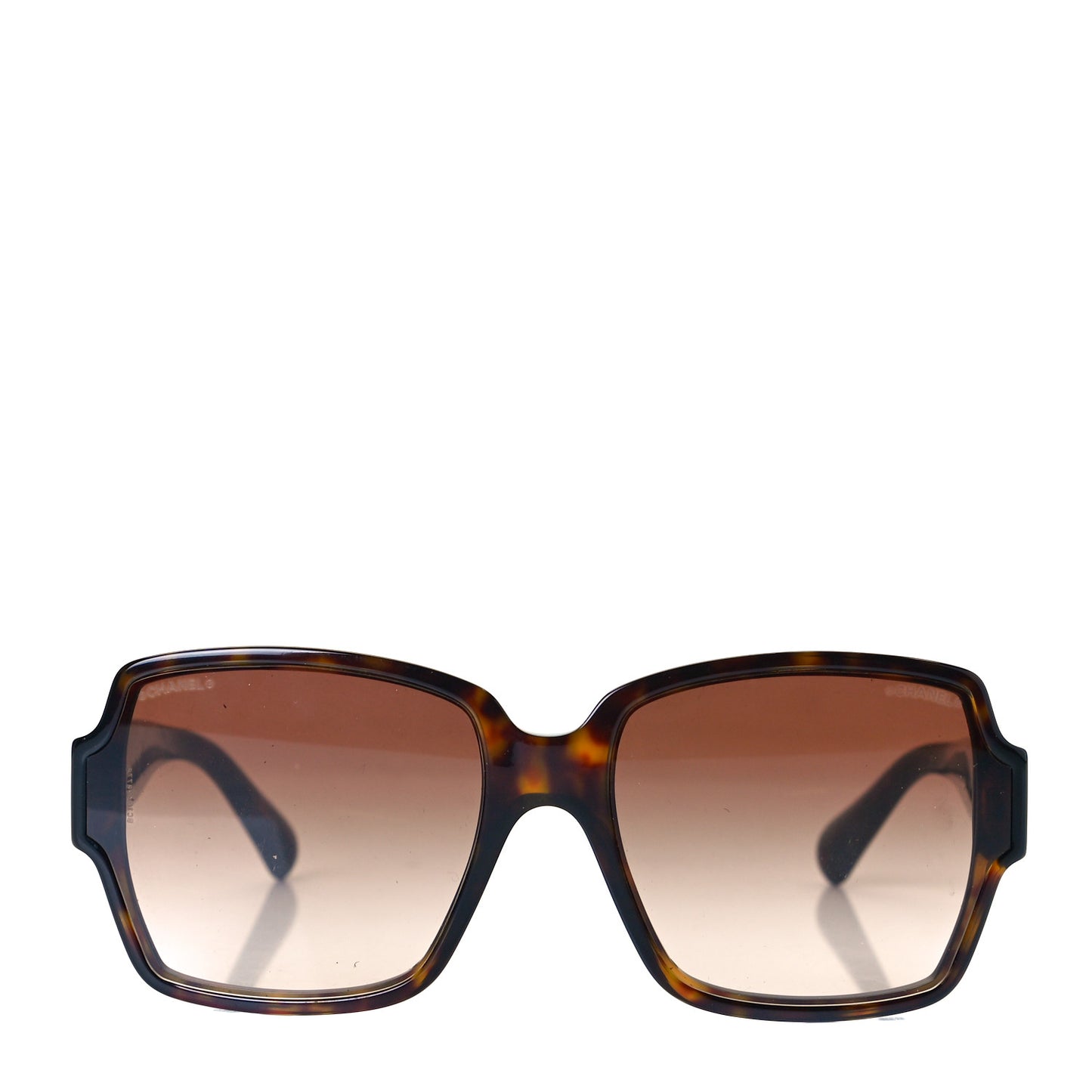 Acetate Square CC Sunglasses 5385 Tortoise