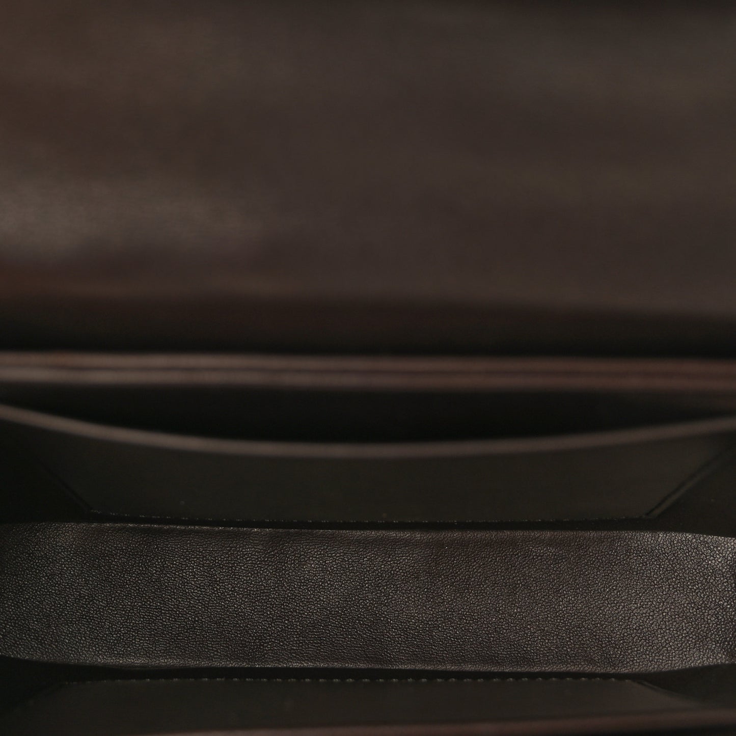 Polished Saddle Calfskin The Sofia 8.75 Crossbody Cherry Wood