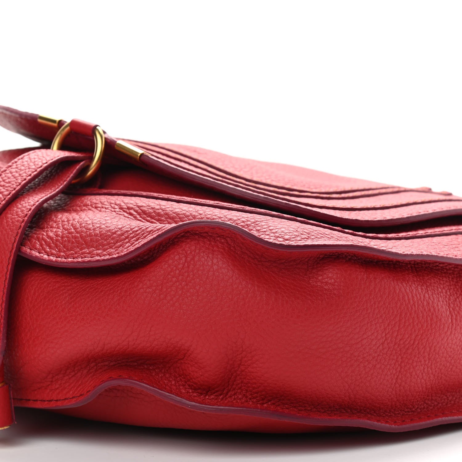 Chloe Calfskin Medium Marcie Hobo Garnet 10 of 11