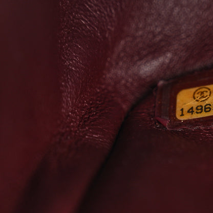 Chanel Patent Quilted 2.55 Reissue 226 Flap Burgundy 7 of 11