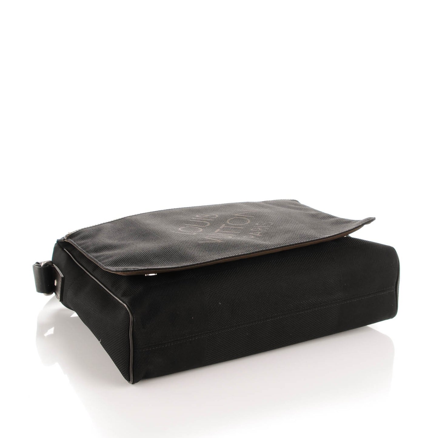 Damier Geant Messenger Bag Black