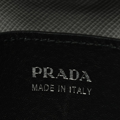 Prada Saffiano Cuir Small Double Bag Marmo 6 of 9