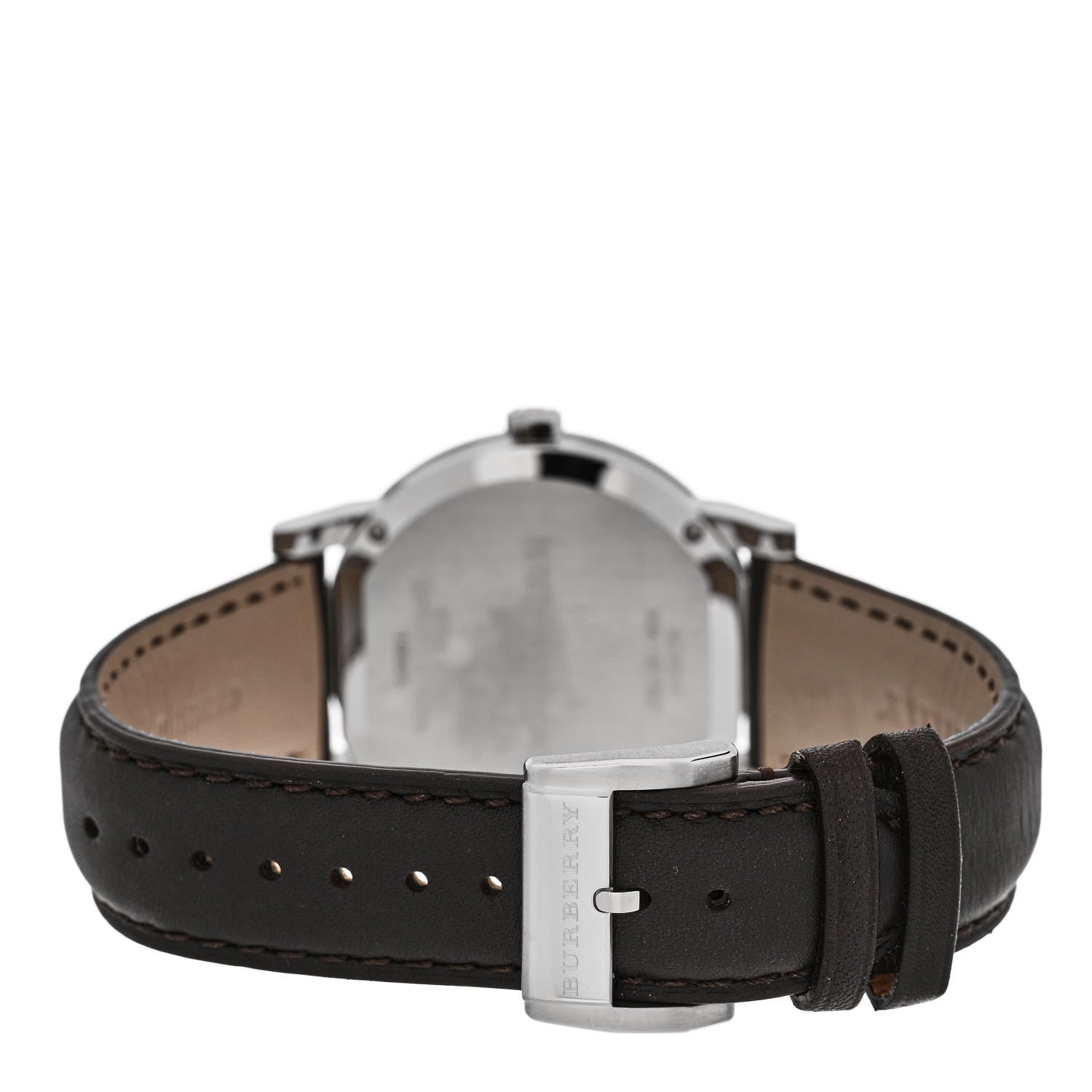 Burberry Stainless Steel Calfskin 38mm Heritage Quartz Watch Champagne BU9011 3 of 5