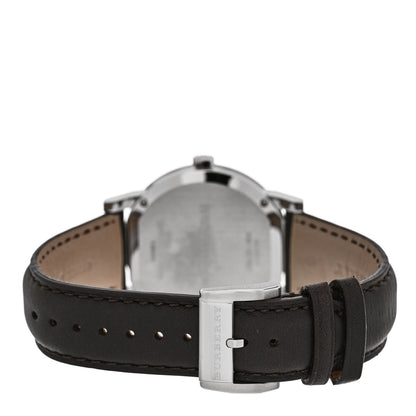 Burberry Stainless Steel Calfskin 38mm Heritage Quartz Watch Champagne BU9011 3 of 5